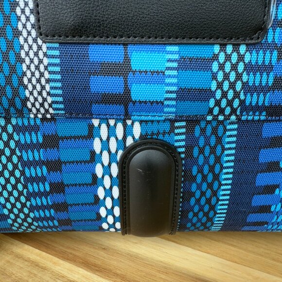 Vera Bradley On a Roll Work Bag in Cha-Cha Blue NWOT - Picture 2 of 15